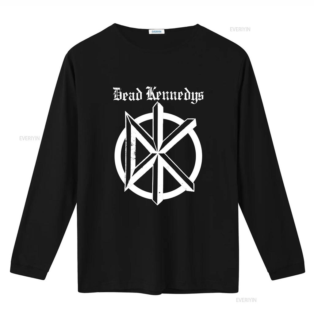 Vintage Punk Rock Dead Kennedys Band Logo Print Casual T Shirt Vintage Washed Stylish Stretched Fashion Soft