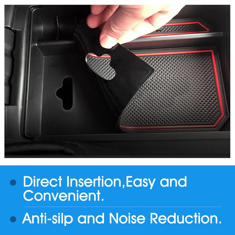 Secondary Storage Box for Toyota Prius XW50 2016 2017 2018 Center Console Organizer Tray Car Central Armrest Styling