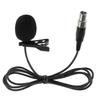 Phantasmia Lavalier Microphone 3.5mm 3Pin XLR 4Pin Compatibility 1m Cable Clip Condenser Unidirectional Vocal Speech Dance Sports Instrumental Solo