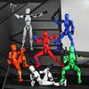 Lucky Puppets 13 Doll,Multiple Styling Combinations Robot Model,Cheap Holiday Gift,Cool Robot Doll Desktop Decoration
