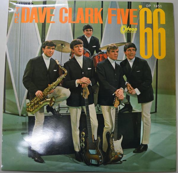 LP Record DAVE CLARK FIVE - '66 OP7451 ODEON 1966 Japan Rock Used