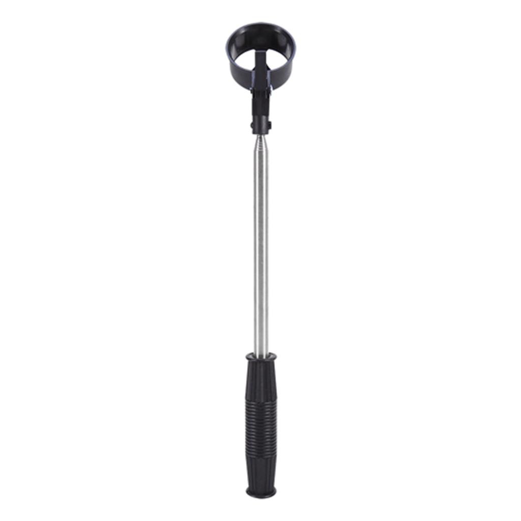 Retractable Stainless Steel Shaft Scoop Telescopic Golf Ball Retriever Pick Up