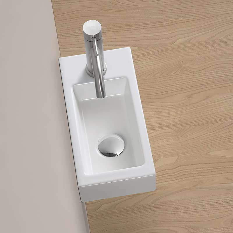 Mixed Mini Hand Wash Basin Wall Mounted mm Hand Wash Basin Set Small Wash Bowl Stylish Wash Bowl Compact Wash Basin Hand Wash Bowl Wall Mounted