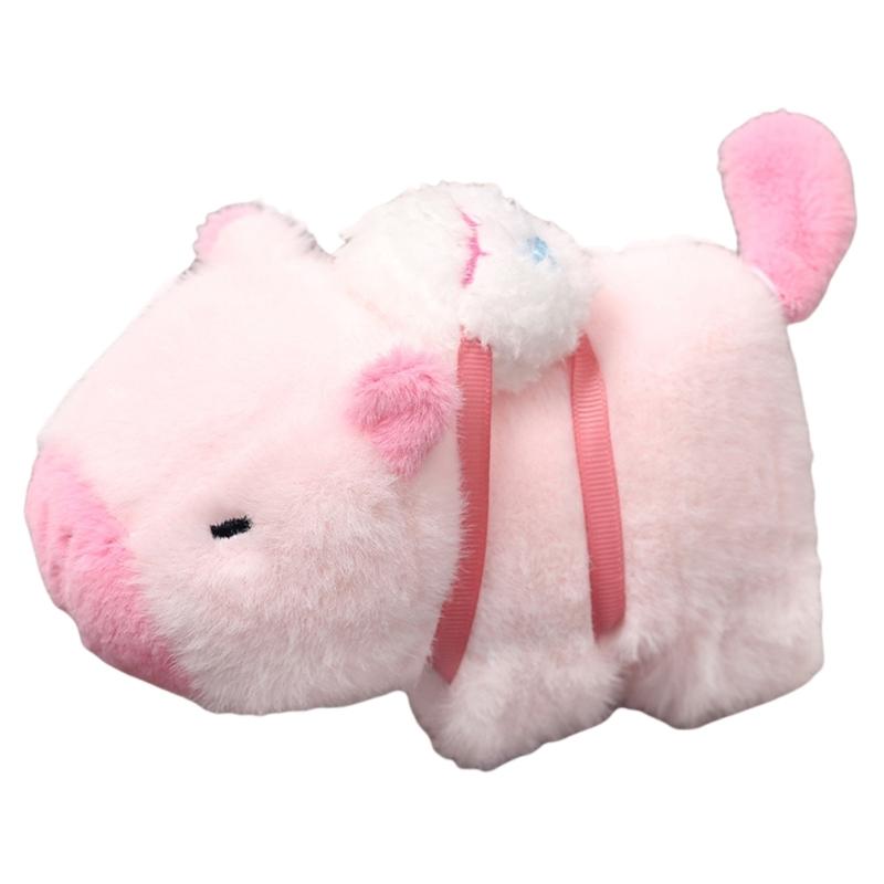 Stylish Capybara Plush Wristband Unique Bike Ornament Practical Toy Portable for Trendy Women Ladies and Collectors