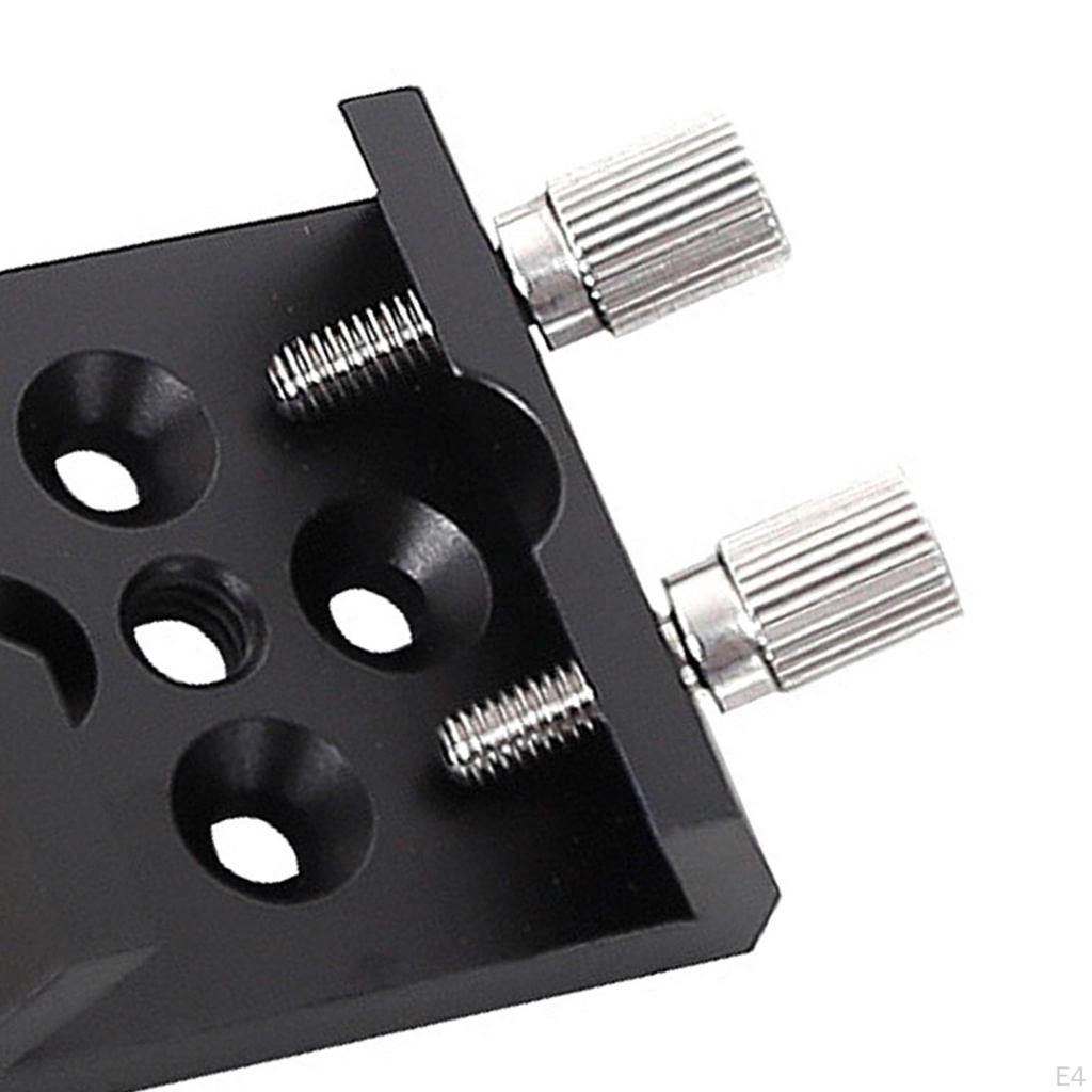 Dovetail Base for Slot Plate M4 Hole with 1/4 Inch Thread Stable Easy Assembly Sky