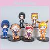 Naruto Pvc Collectible Figures With Anime Characters For Fans And Decor