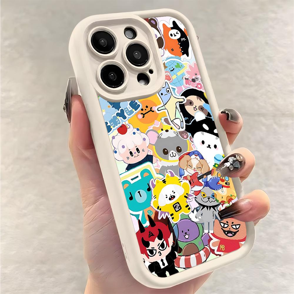 

Phone Case Adorable Mascot GMMTV for iPhone 17 16e 16 15 14 13 12 11 Air Pro Max Mini XR XS X 7 8 6 6s Plus Soft TPU Back Cover iPhone 16