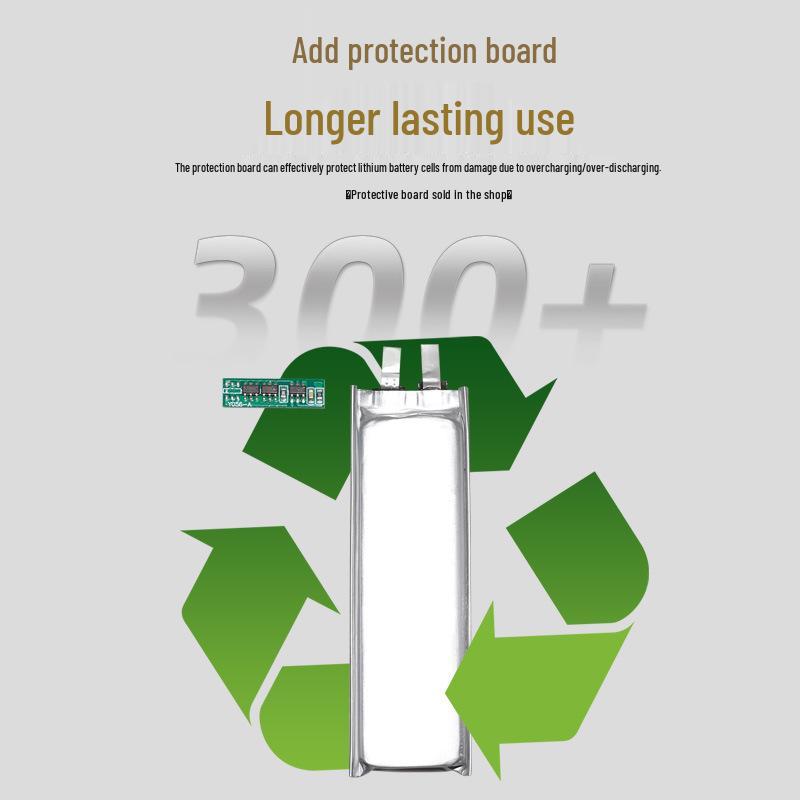 High Magnification 600mAh 25C Polymer Lithium Battery for RC Models - A Grade Cell