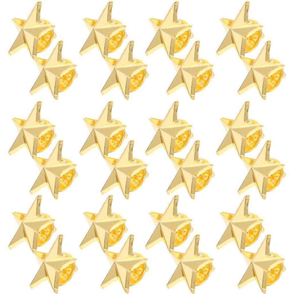 Brooches Hot Real Pin Hijab Broches High-end Brooch Badge For And Blouses Five-pointed Couples Jewelry