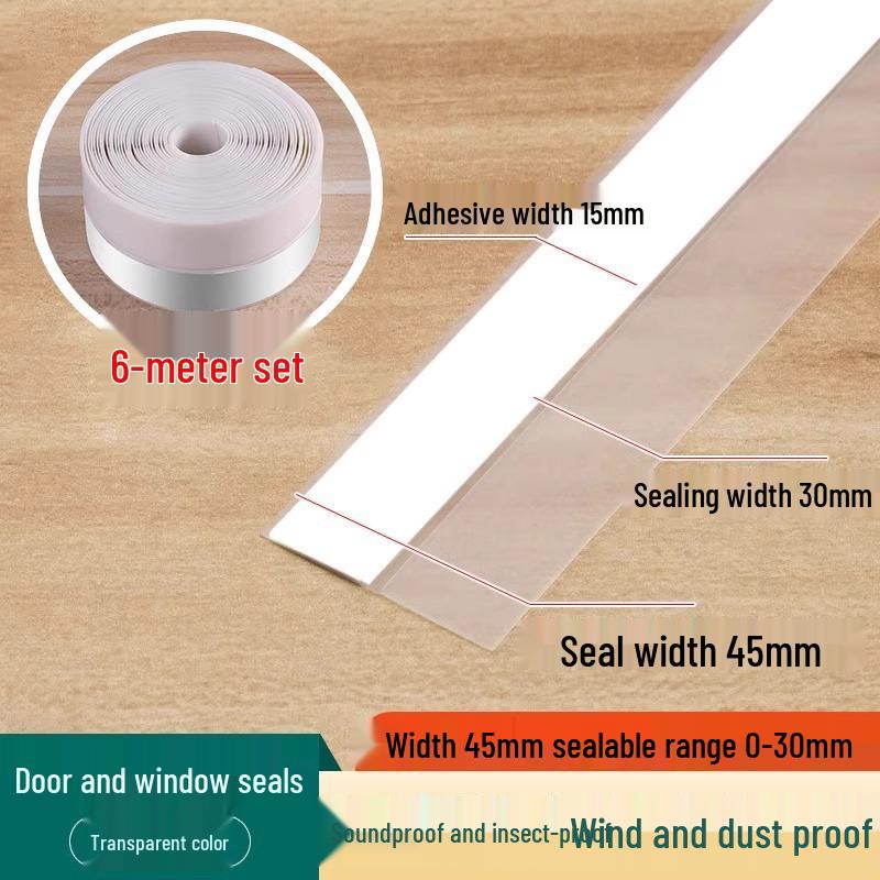 Door & Window Windproof Insulation Seal Strip - Soundproof, Waterproof, Adhesive