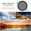 Variable ND Lens Filter Set UV Resistant Dustproof 52mm Variable Neutral Density Filter for Hero11