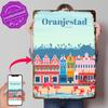 Reis naar Aruba D Gedrukte Textuur Poster Gepersonaliseerde Muurkunst Retro Metalen Blikborden voor Huisdecoratie Kameraccessoires Huis Bar