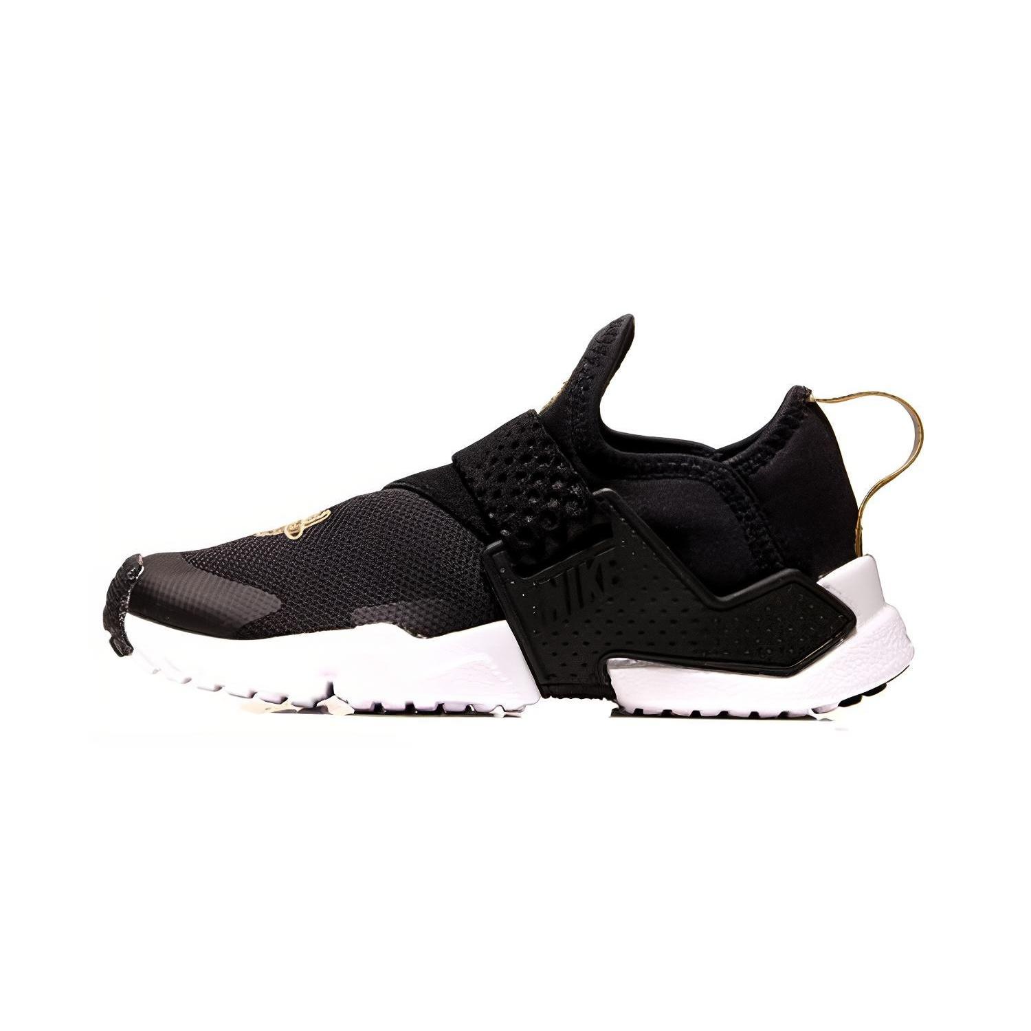 (PS) Nike Huarache Extreme Sport Shoes Black/Gold Kids  AH7826-007 EU 29.5