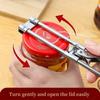 Adjustable Multi-Function Bottle Opener Stainless Steel Lids Off Jar Opener Labor-Saving Screw Can Opener For Kitchen Tools