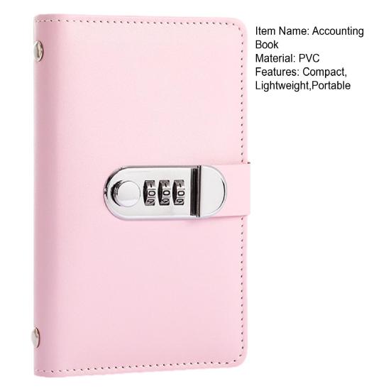 100 Envelope Challenge Binder with 100 Transparent Pages Portable Card Slots Accounting Book Savings Challenge