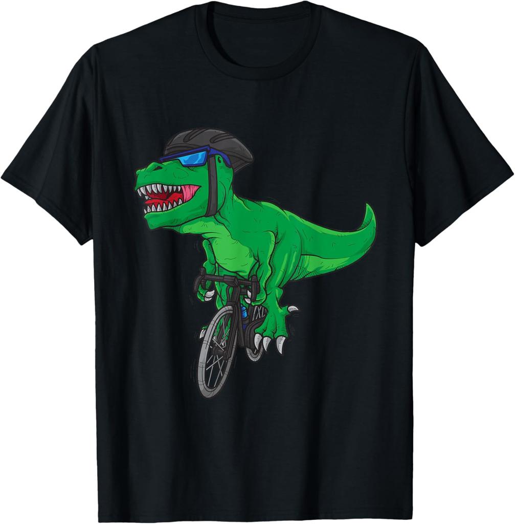 Funny Trex Mountain Bikes Gift Unisex Women Cool Bicycle Rider TShirt Graphic T Shirts Women Clothing Tops Ropa Mujer