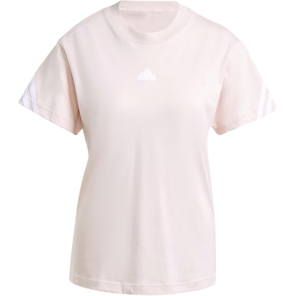 Adidas Womens Future Icons 3-Stripes T-Shirt Sandy Pink Women Streetwear IW5264