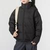PUMA Down Jackets Women's Black Stand Collar Moderate Puffer Jacket 631635-01