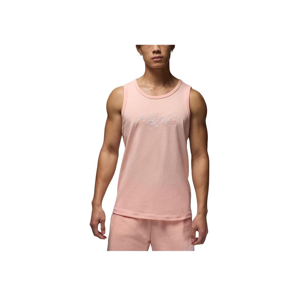 Jordan Flight Essentials Sleeveless Round-Neck Vest Men Tops Pink FN6010-622