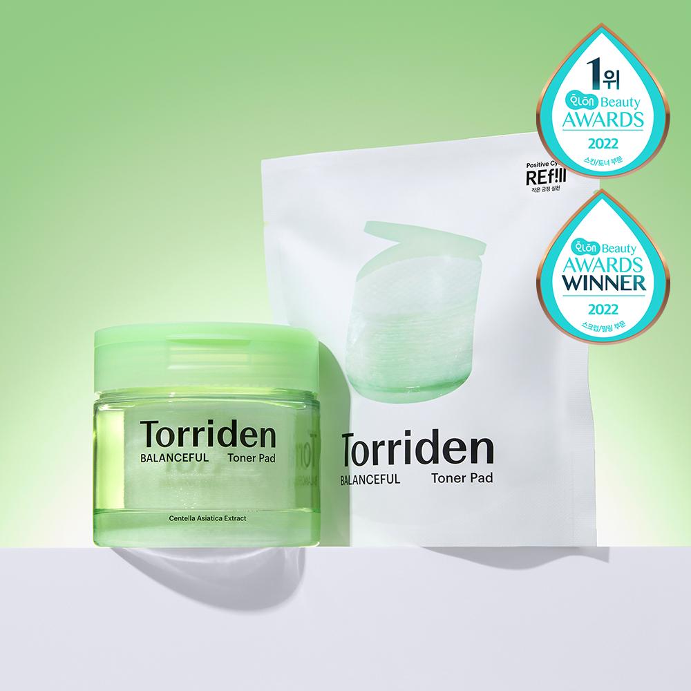 

1+1 Toriden Pad Dive-in/Balanced Full Refill Plan, Choose 1 of 2 (Moisture/Soothing) Balanced Cica Pads 60 sheets (+60 sheets)