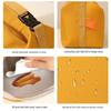 Japanese Style Insulated Lunch Bag - Large Capacity Bento Box with Thick Aluminum Foil for Office Workers