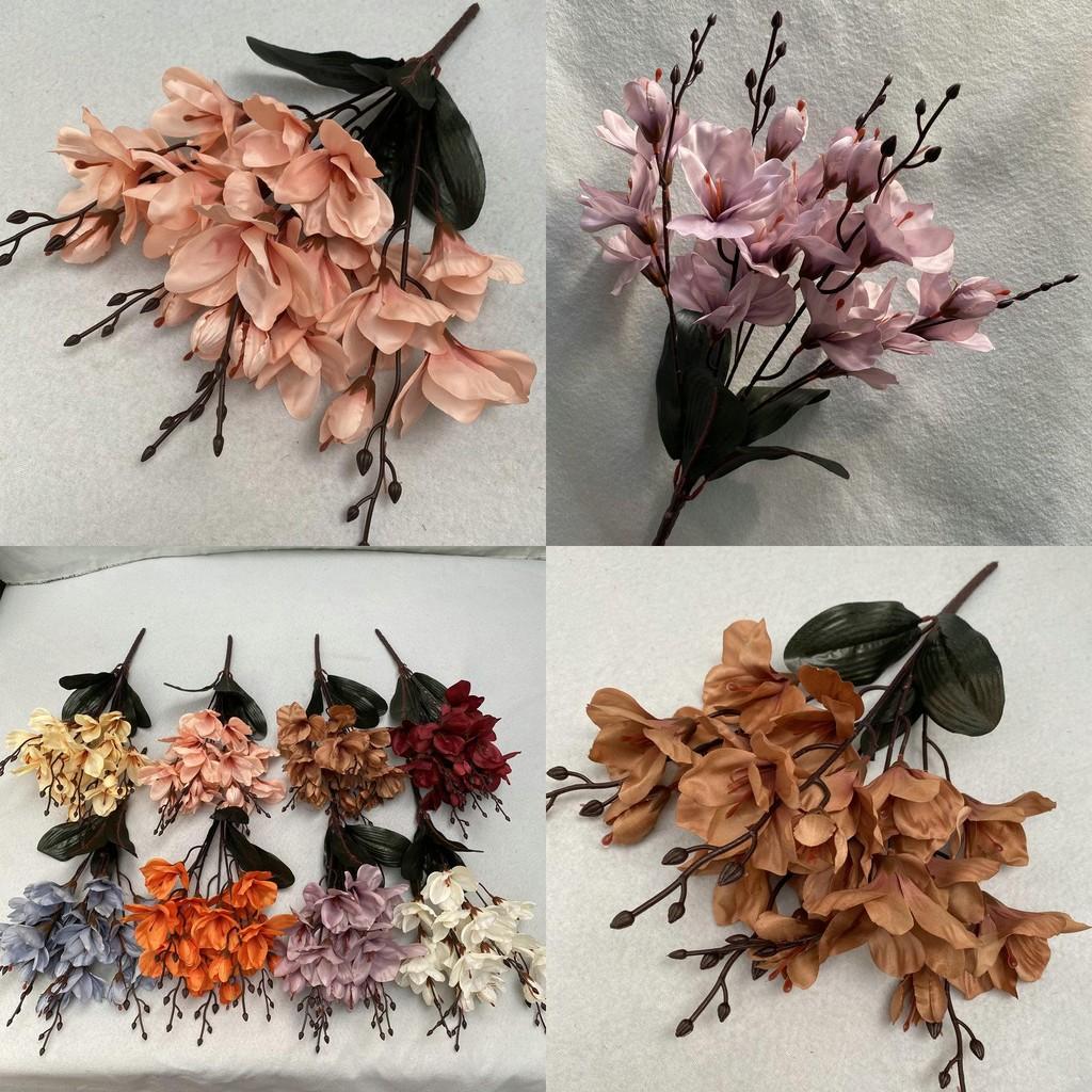 Lifelike Magnolia Bouquet For Wedding Decorations And Home Interior Design