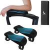 Calmoon Miracle Supervised by a Physical Includes Armrest Set of Memory Gaming Computer Desk Driving Japanese Instruction Elbow Black Armrests,