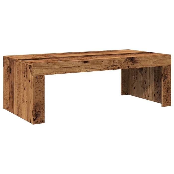 VidaXL Coffee Table Old Wood 102x50x35 Cm Engineered Wood, Side Table, Living Room Table, Accent Table, End of 856682