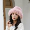 Hat for Women Autumn and Winter Plush Fashionable Fisherman Hat Small Face Warm Cute Ear Protection Lei Feng Hat