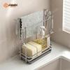 Jiabaili Stainless Steel No-Drill Sink Organizer
