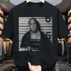 UnisexS WomenS Tony Soprano V1 1115 TShirt Official TV Show Graphic Tee with Mugshot Design Regular Fit Short Sleeve