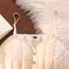 New autumn and winter light inner wear down small suspenders women wear white duck down short down jacket vest