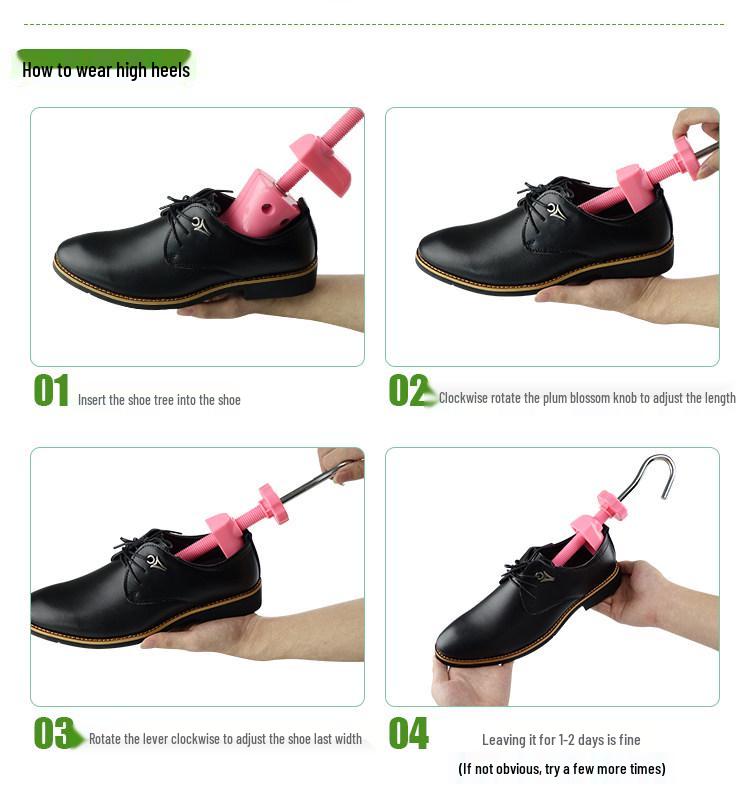 Unisex Shoe Stretcher and Instep Lifter for High Heels