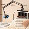 Adjustable Bedside Metal Holder for Phones and Tablets