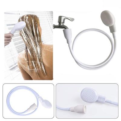 Shower Head Sink Hose Attachment Easy Install Portable Sink Shower Sprayer Shampoo