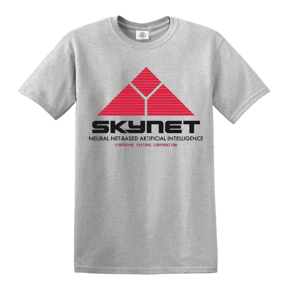 Neues Skynet Vintage T-Shirt Cyberdyne Retro Terminator Klassisches Oberteil Tee