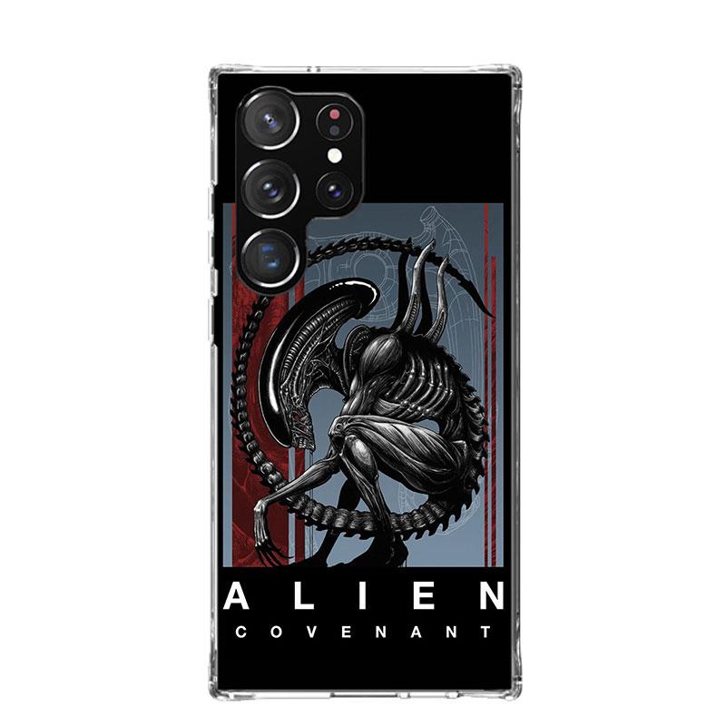 Cool A-Alien X-Xenomorph Phone Case For Samsung Galaxy S26 S25 Edge S24 S23 FE S22 Ultra S21 Plus S20 + Fundas Cover Coque Galax