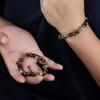 Armband med kristall och natursten, pärlarmband