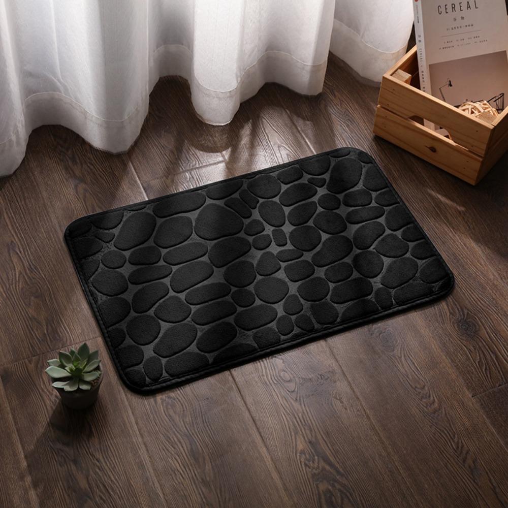 Non-slip Bathroom Bath Mat Non-slip Carpets In Wash Basin Bathtub Side Floor Rug Shower Room Doormat Memory Foam 3D Pad