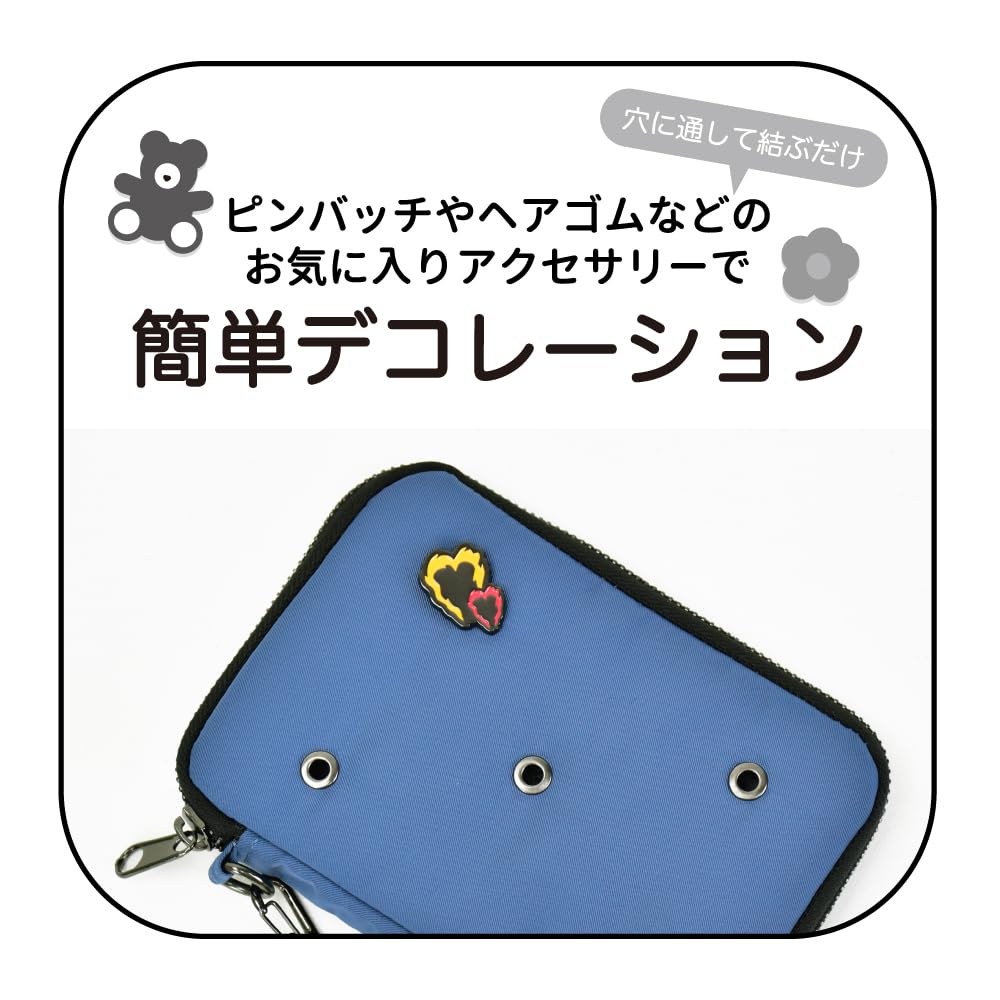 Aventura Eyelet Passport Pouch Gray PEP-30746,