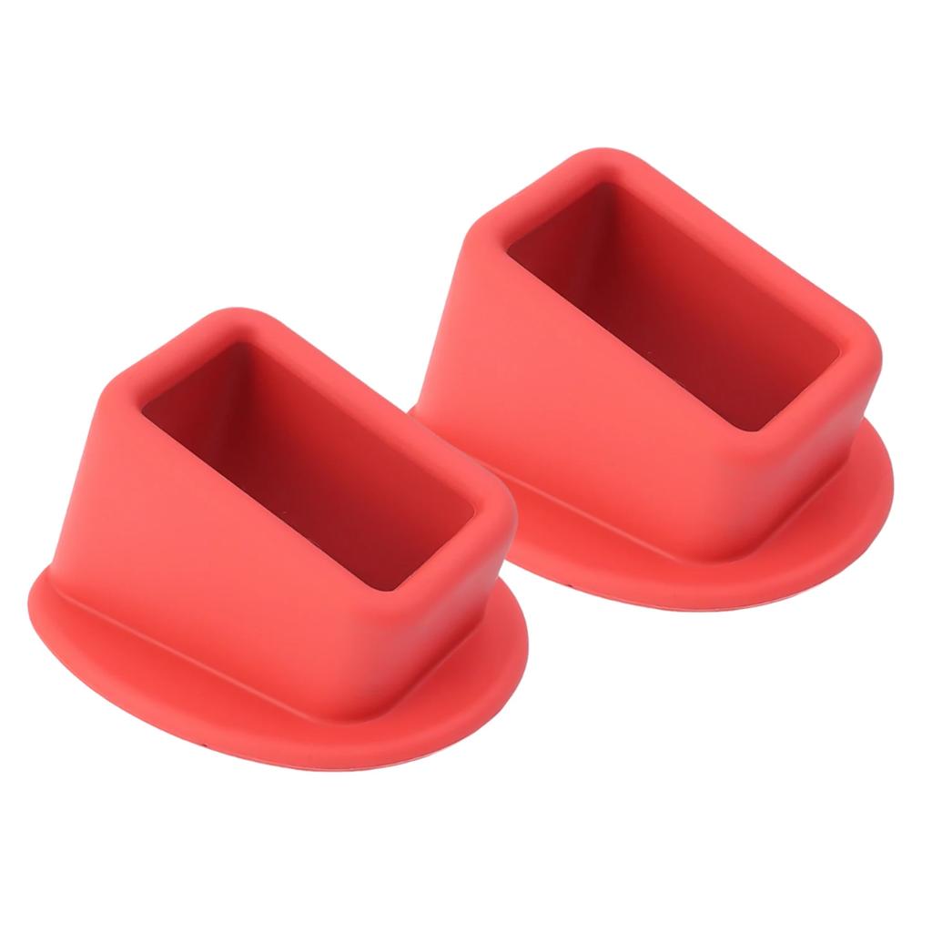 Car Seat Belt Buckle Holder Silicone Clip Fixer for Easy Access and Anti-Rattle Interior Storage Organizer Car Accessory