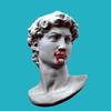 Modern Apollo Marble Sculpture Canvas Painting David Popolo Posters and Prints Wall Prints Canvas Pictures Home Room Decoration