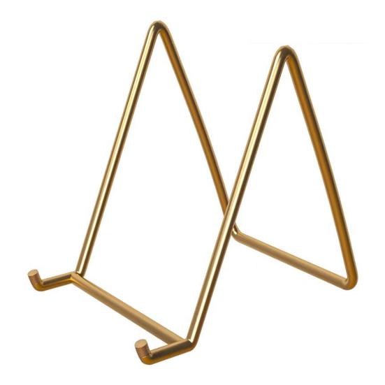 Utstillingsstativ i karbonstål Metallramme Plater Bok Maleri Skrivebordsholder Skrivebordsutstillingsstativ Organizer