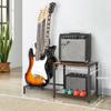 Durable, Multi-Functional Storage Stand for Acoustic Guitar, Ukulele, Electric Guitar, Bass, Wind Instruments, and Record Players. Universal Display
