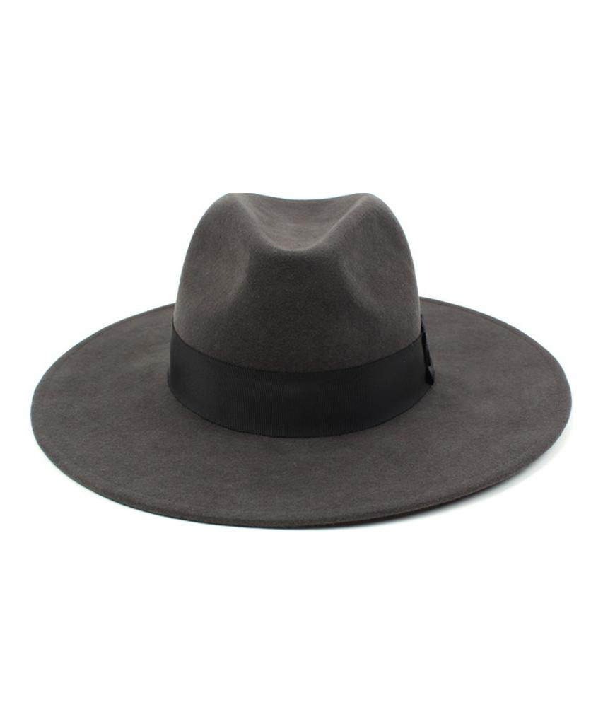 Yunibeosyeolkemiseuteuli Bk Line Wool Gray Fedora