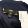 FENDI Midi length Tight Skirt 40 Navy Women Used