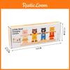 Wooden Early Learning Bear Dress Up Toy With Color Recognition For Kids Educational Game
