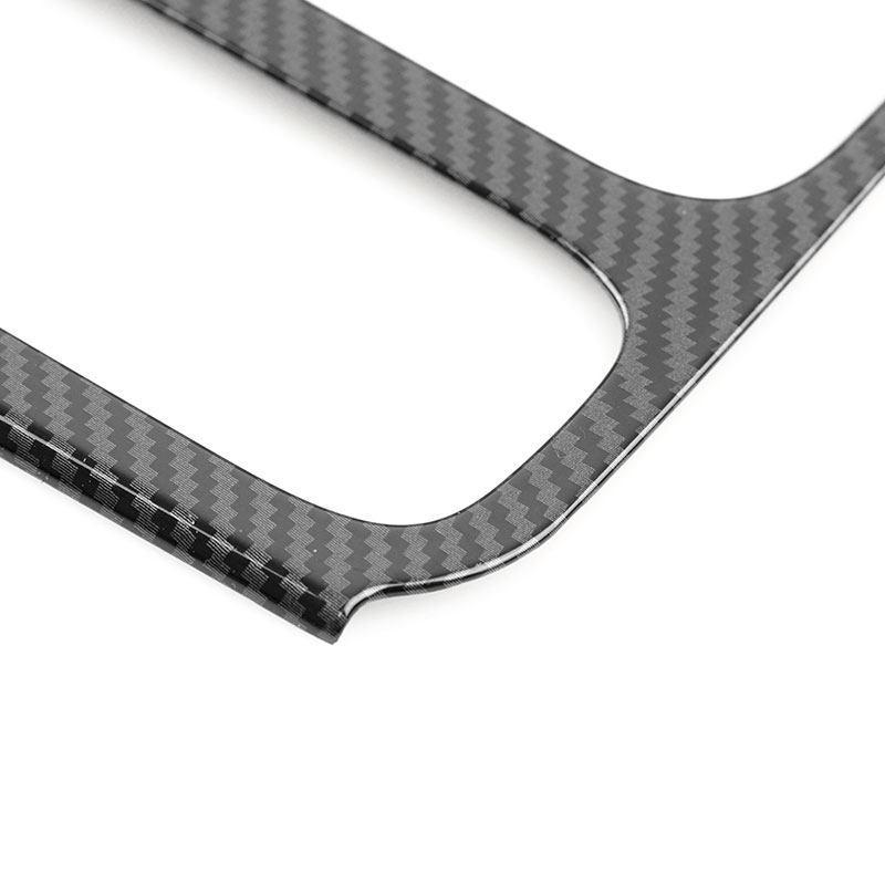 For VW Tiguan MK1 2008 - 2015 LHD Car Accessories Interior Central Control Water Cup Holder Frame Cover Sticker Trim
