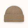 Autumn Winter Fashion Rabbit Hair Knit Hat Double Rolled Brim Warm Cold Hat