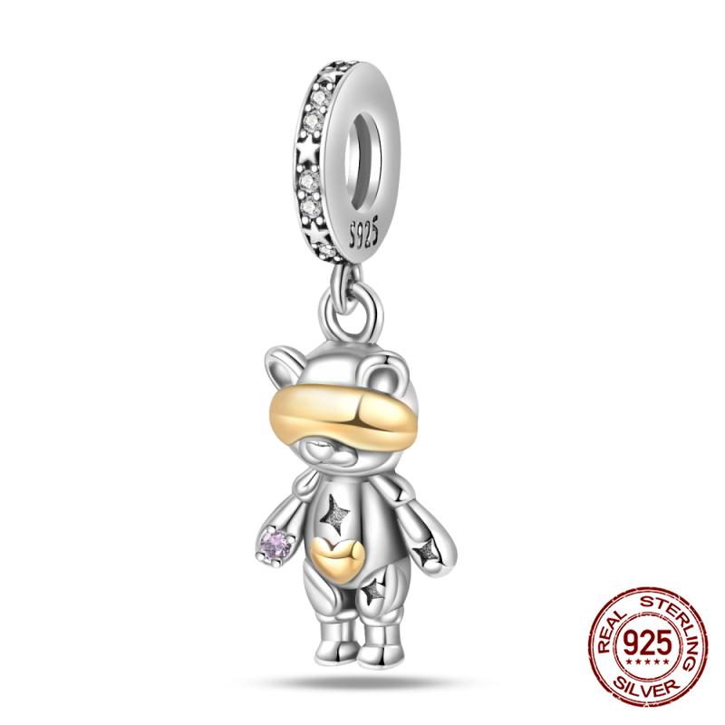 Fit Charms Fororiginal Bracelets And 3Mm Bracelets Cat Pendant Under The Mooncopper Jewelry Making For Women Gift